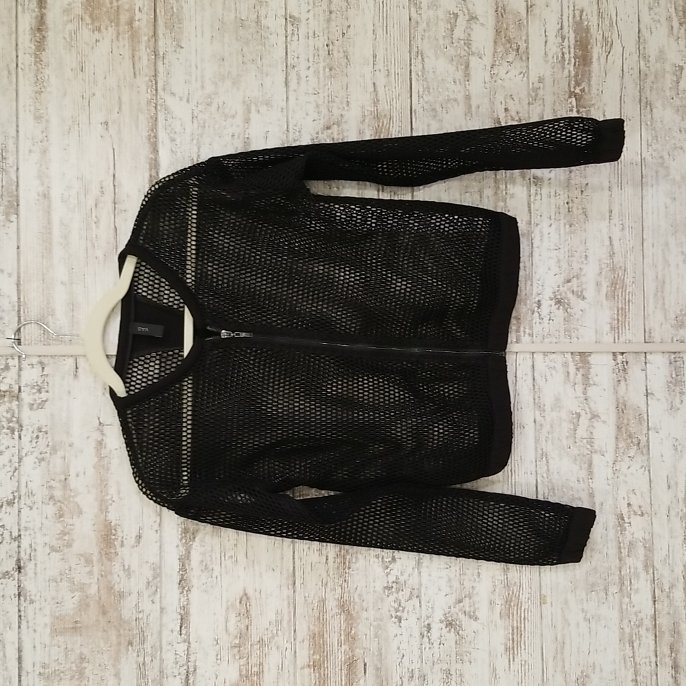 Black Mesh Jacket - image 1
